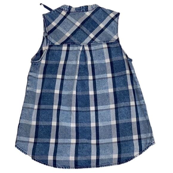 Sweet Wanderer Denim Sleeveless Top(Size Small) - Picture 2 of 4